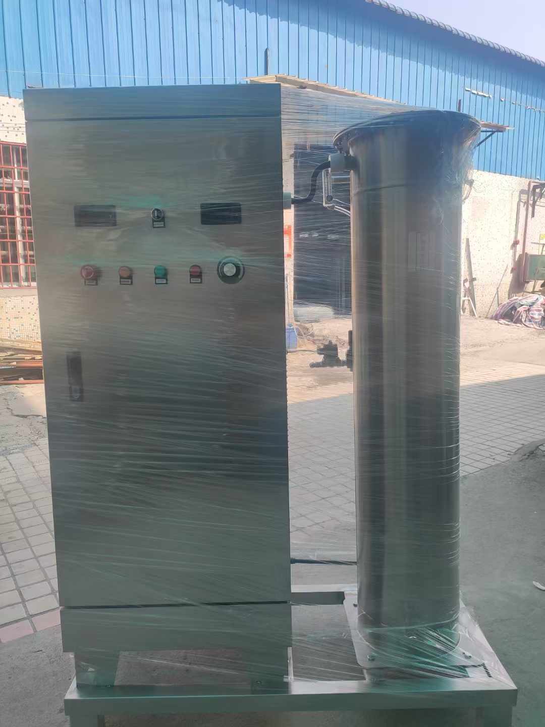 化妝品廠潔凈車(chē)間臭氧殺菌消毒中央空調(diào)投加